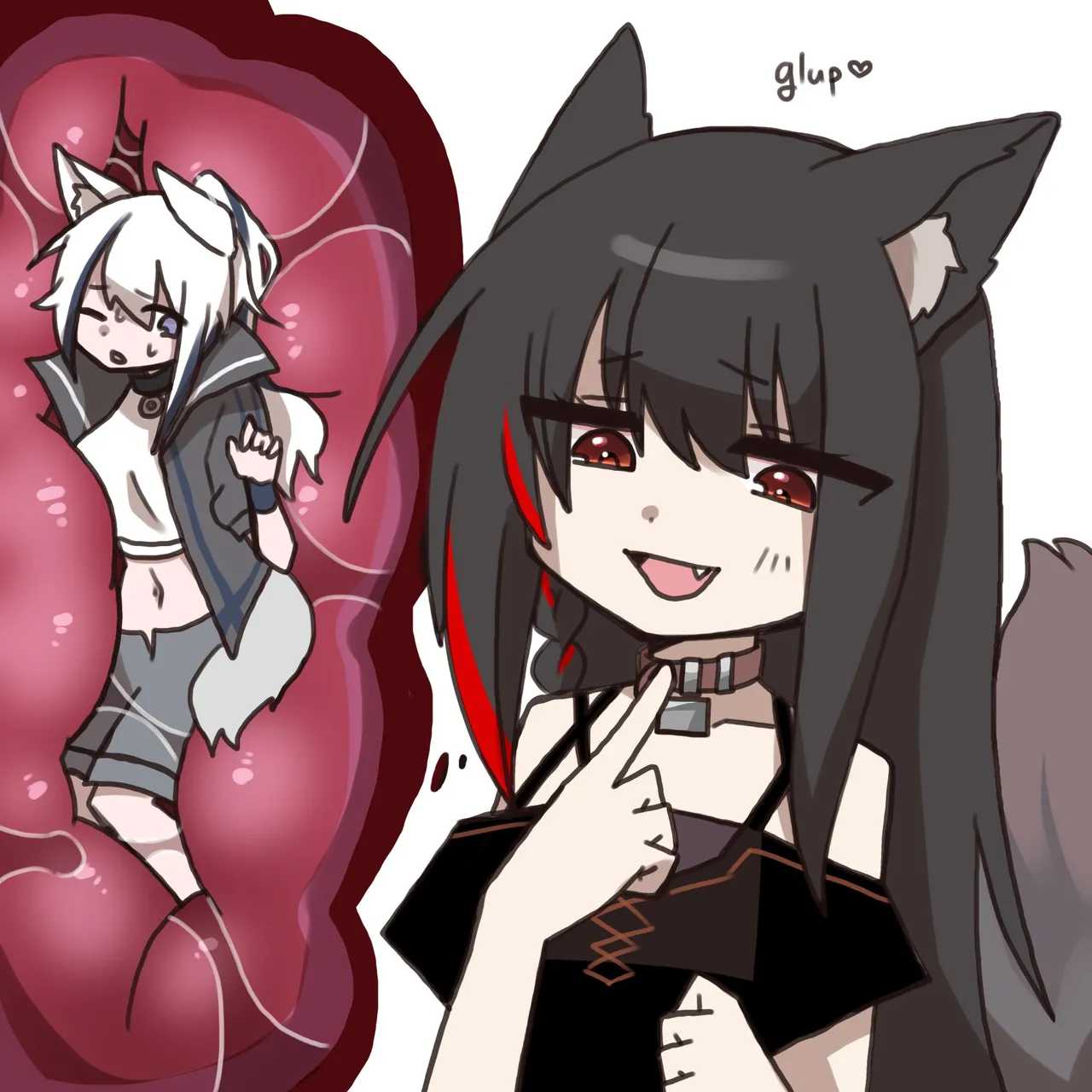 Wolf girl vore page 5 full