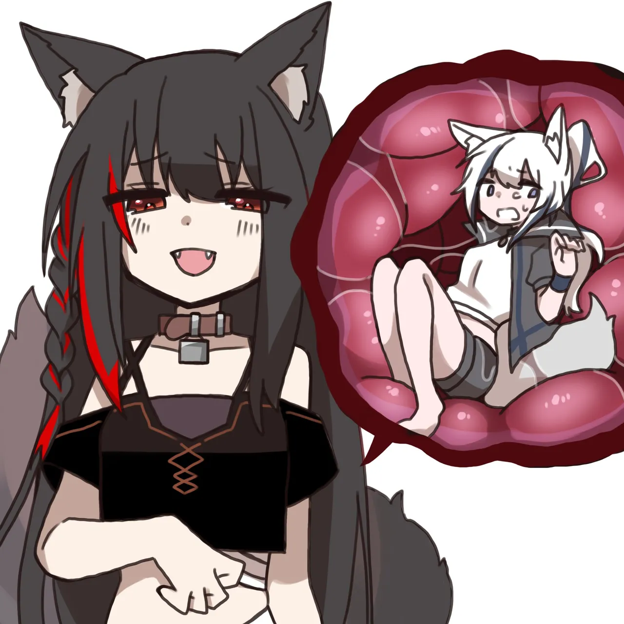 Wolf girl vore page 6 full