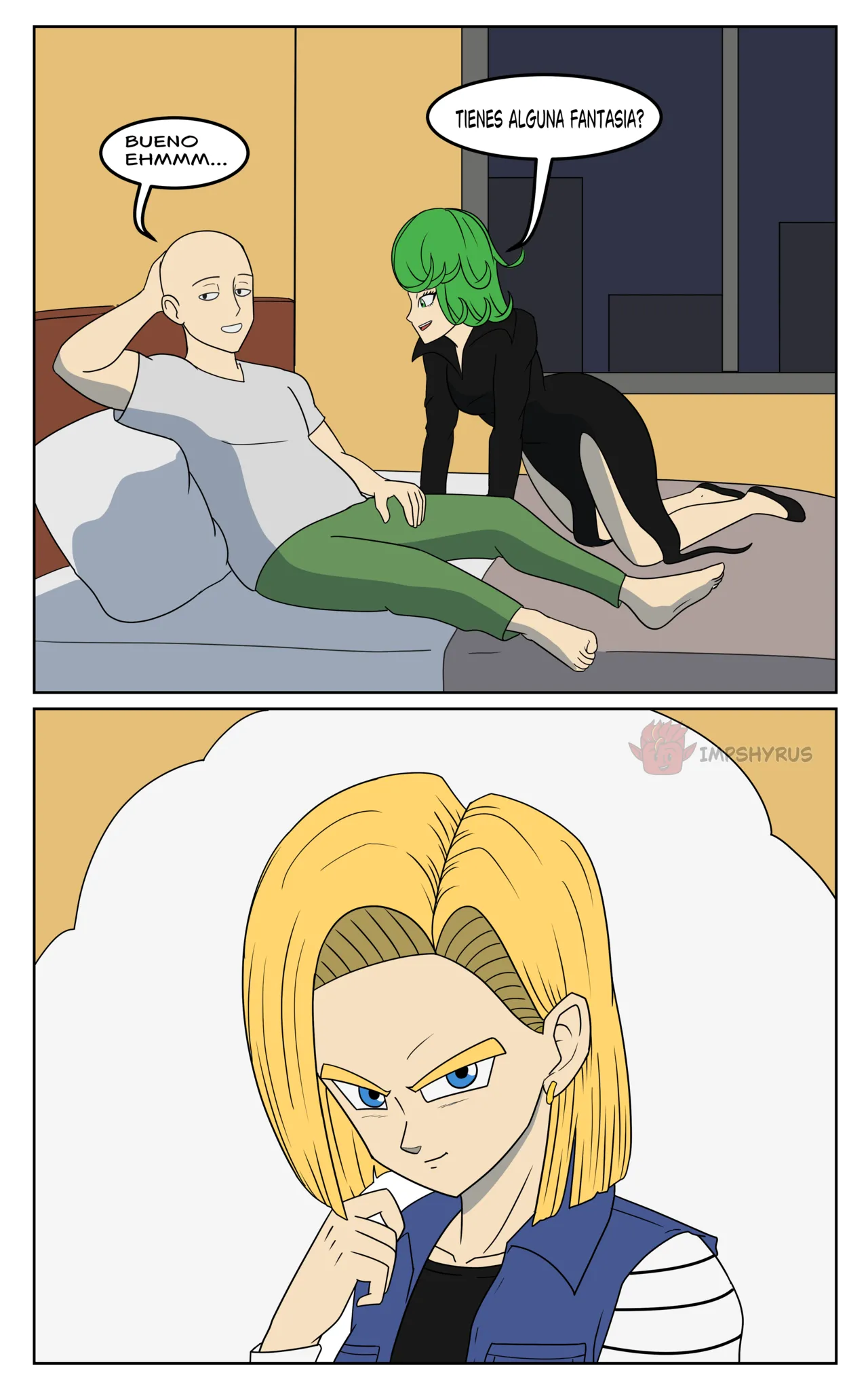 saitama mini comic page 2 full