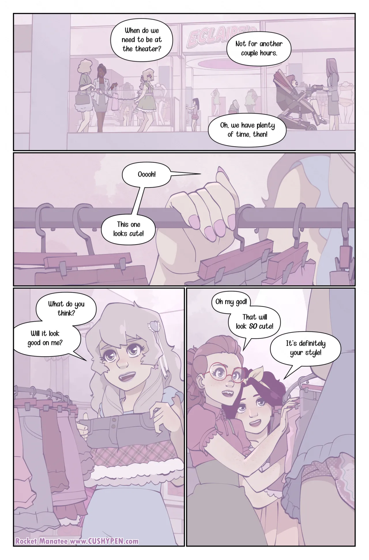 Rocket Manatee - Lilacs &amp; Roses page 2 full