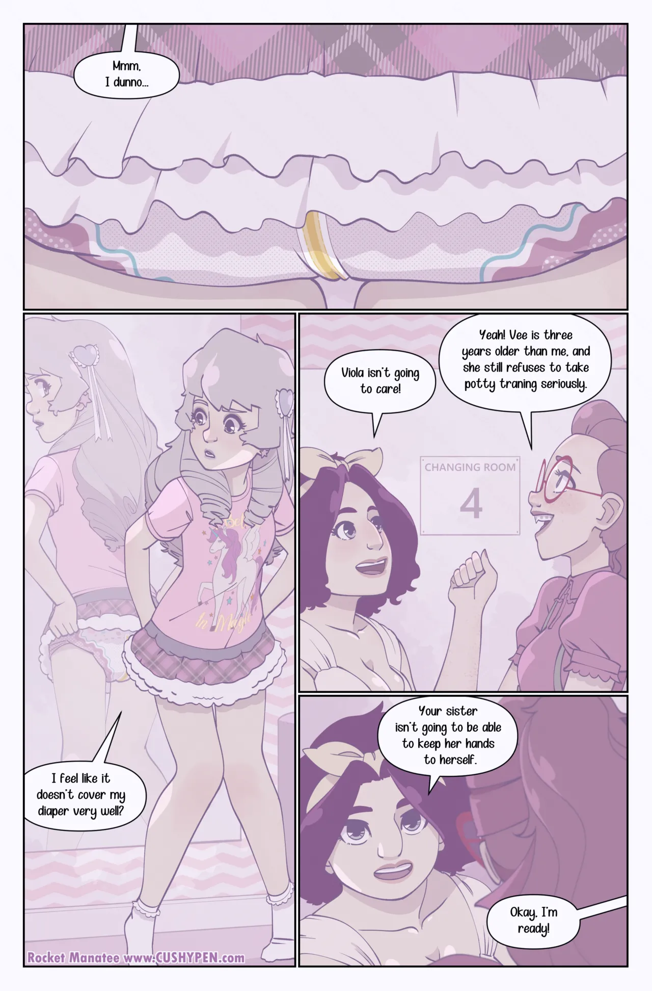 Rocket Manatee - Lilacs &amp; Roses page 5 full