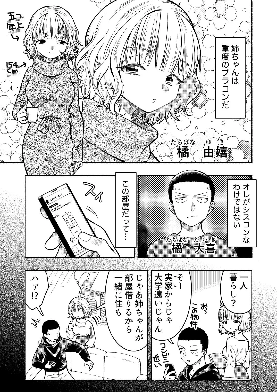 Dousei shiteru Ane to Otouto ~Issen o Koeta Yoru~ page 3 full