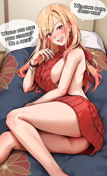Marin Kitagawa virgin killer sweater cover