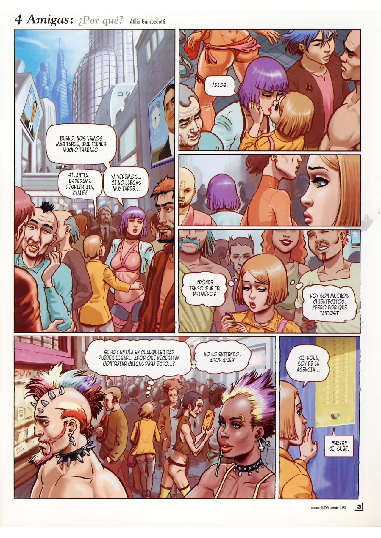 Kiss Comix #190 page 3 full