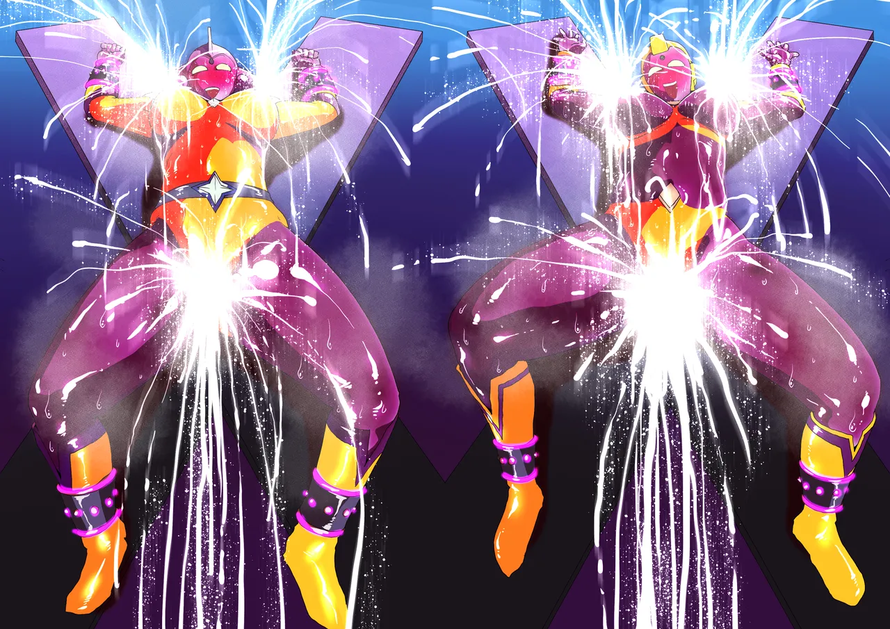 ユリアン&amp;ベス磔刑！強制コスモミラクル・スプラッシュ！ page 5 full