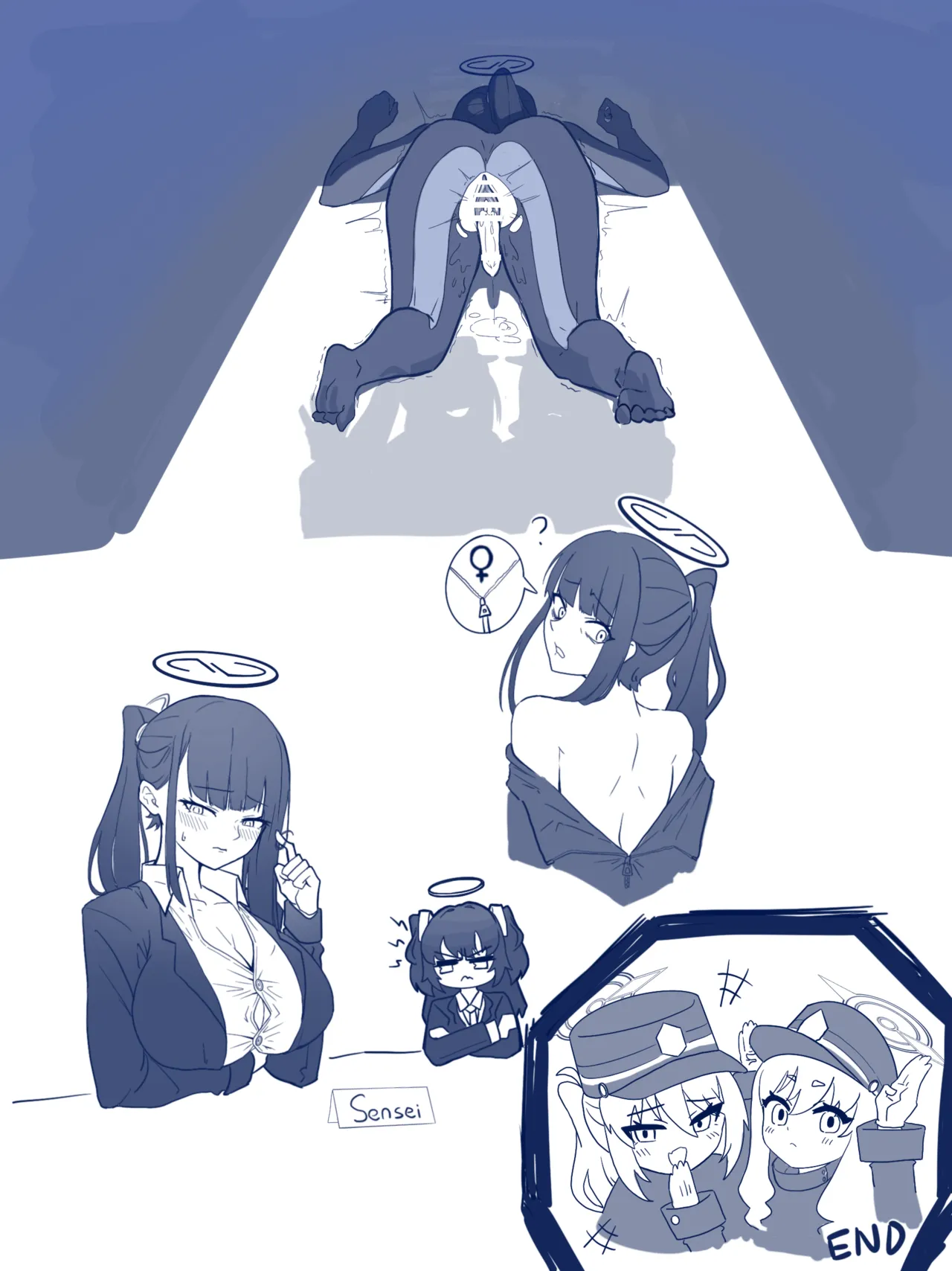 Sensei &amp; 調月リオ page 7 full