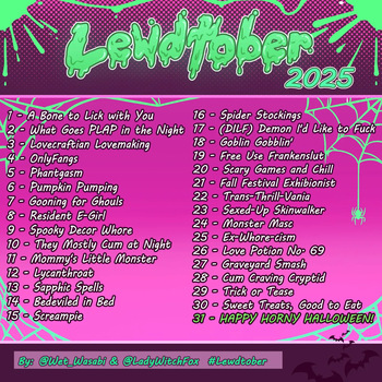 Lewdtober 2025 cover