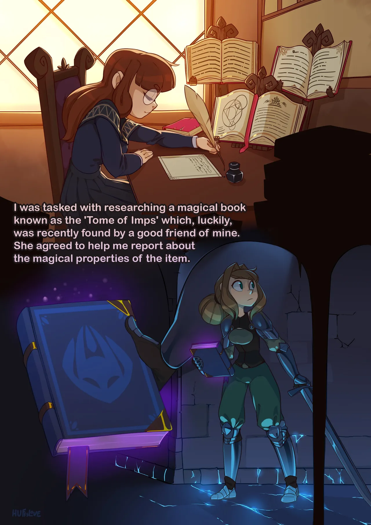 Tome of Imps #1-2 + extras/fanart page 1 full