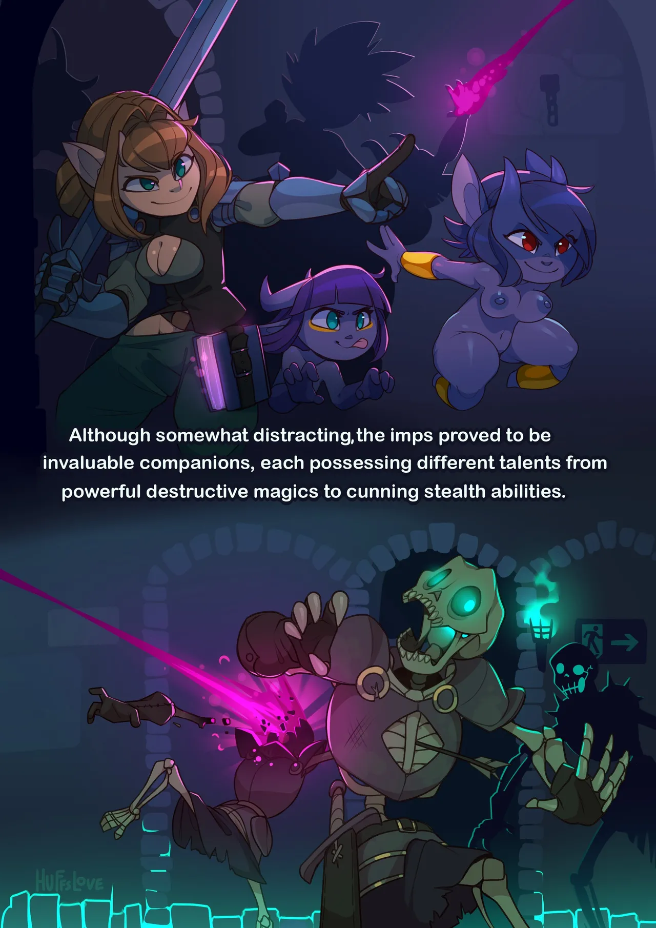 Tome of Imps #1-2 + extras/fanart page 4 full