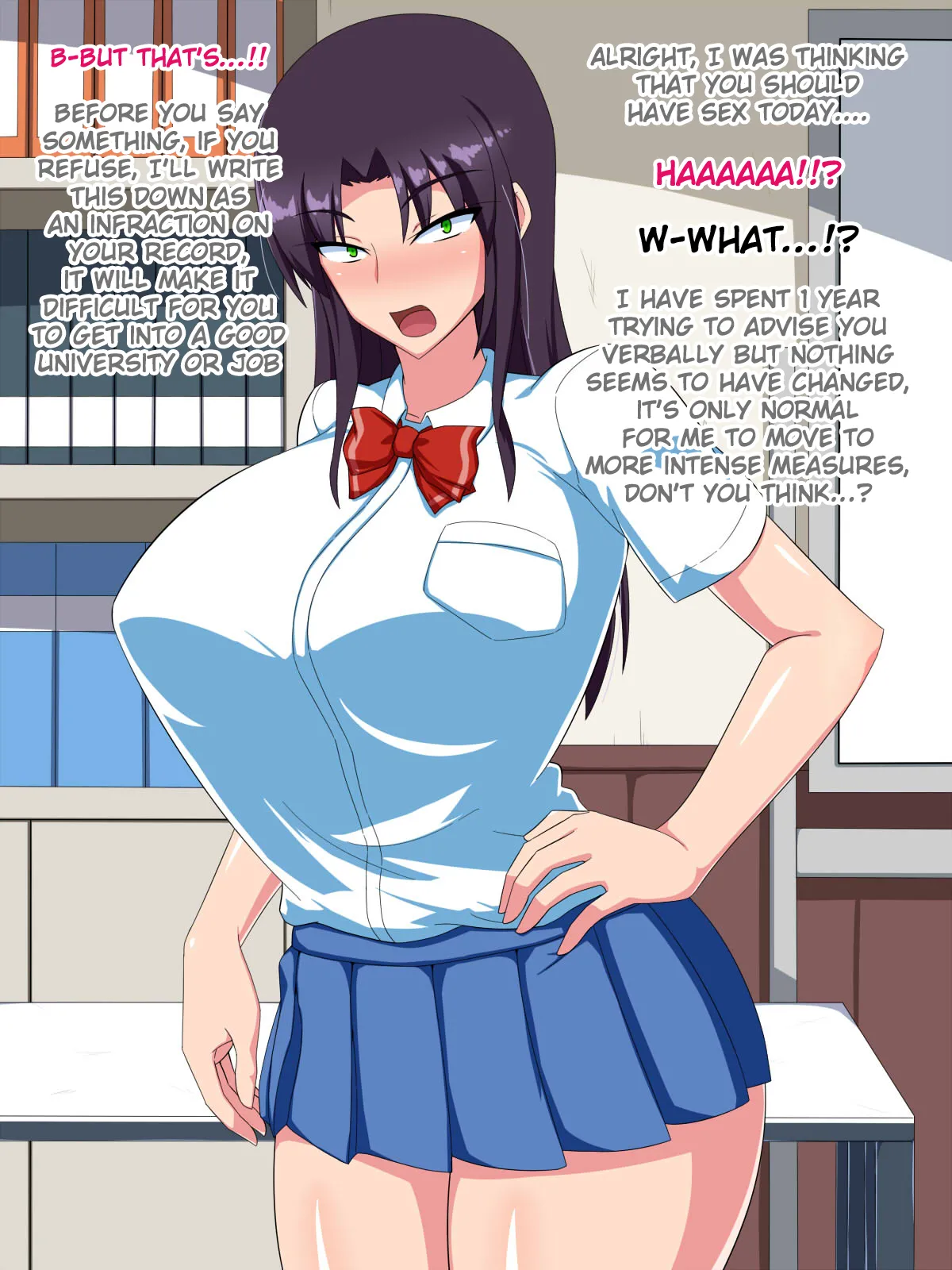 Dosukebe Shoushika Taisaku! ~Kirai na Aitsu to Kyousei Sex!?~ page 5 full