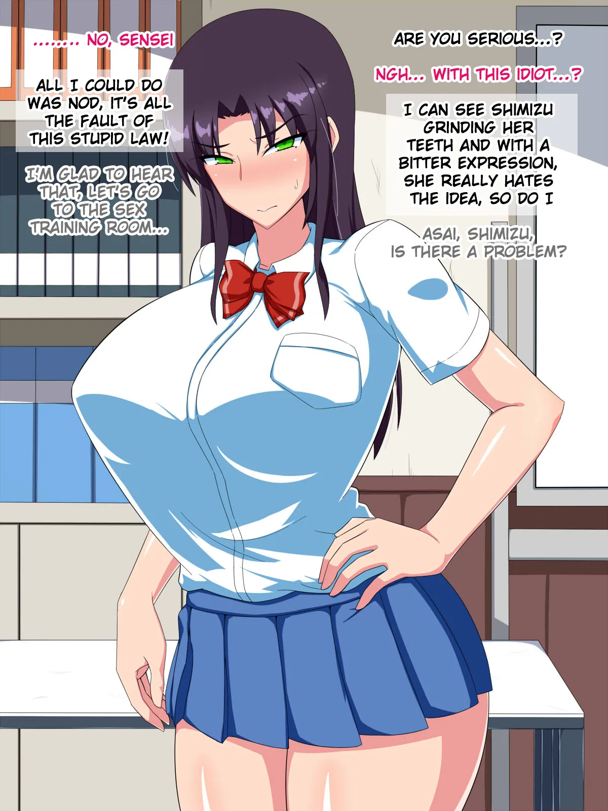 Dosukebe Shoushika Taisaku! ~Kirai na Aitsu to Kyousei Sex!?~ page 6 full