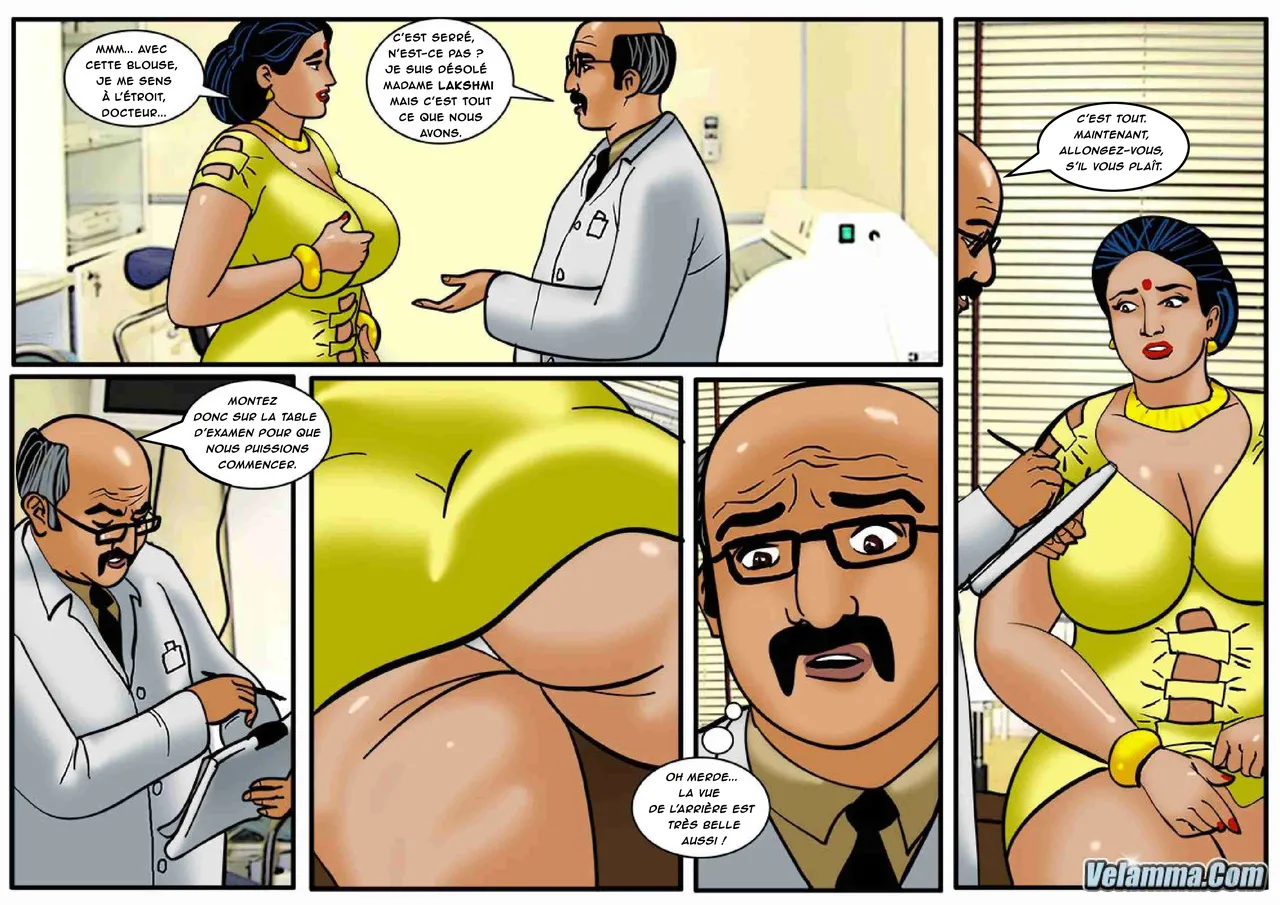 Velamma - 044- Le vrai docteur va vous recevoir maintenant page 6 full
