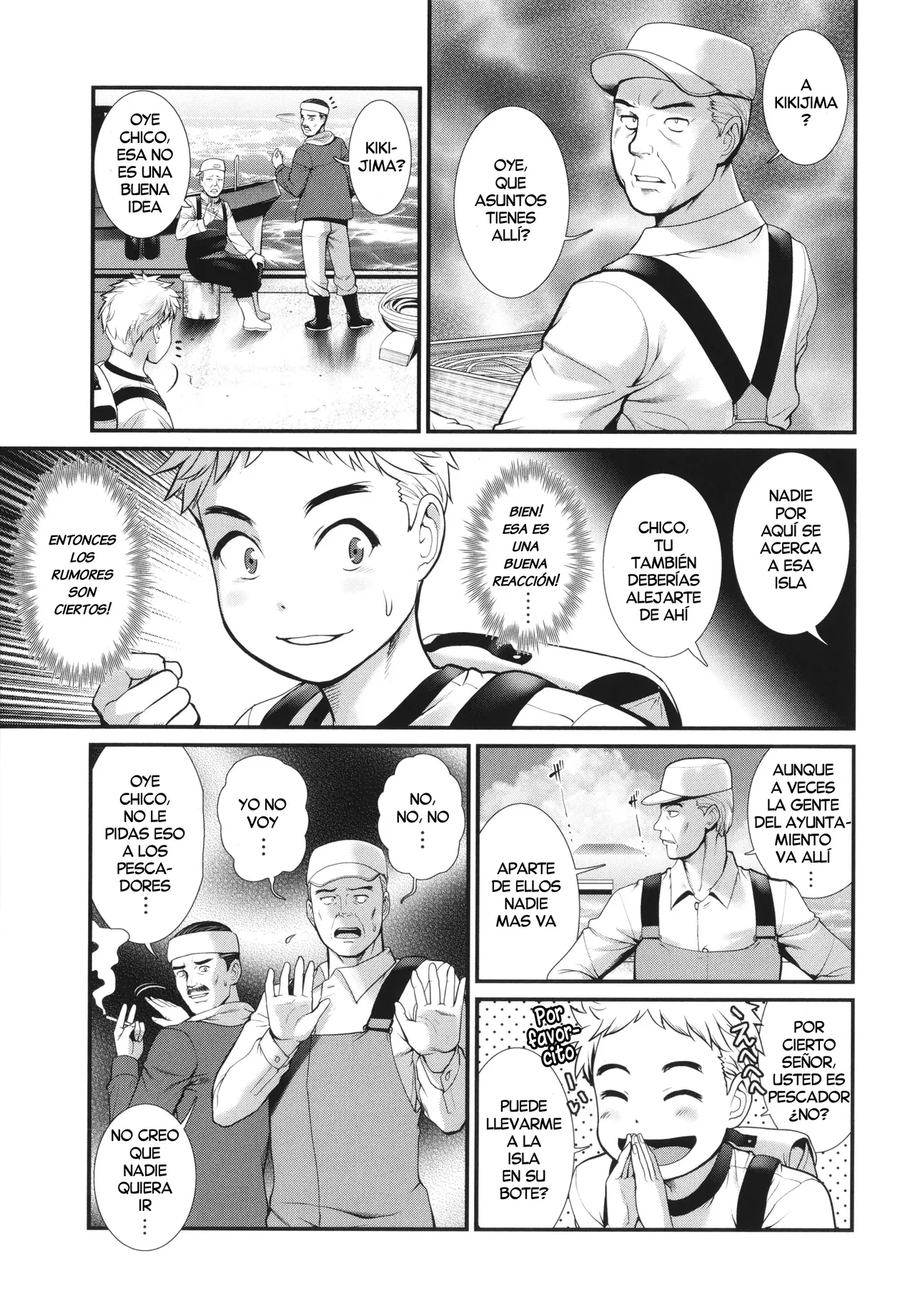 Meshibe no Sakihokoru Shima de  | Una Isla donde florecen los Pistilos page 9 full