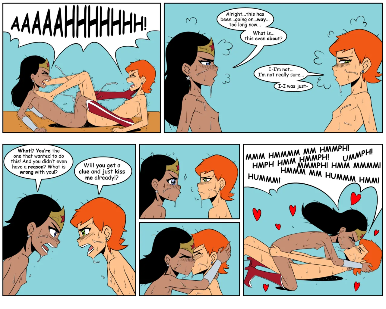Gwen VS Diana page 6 full