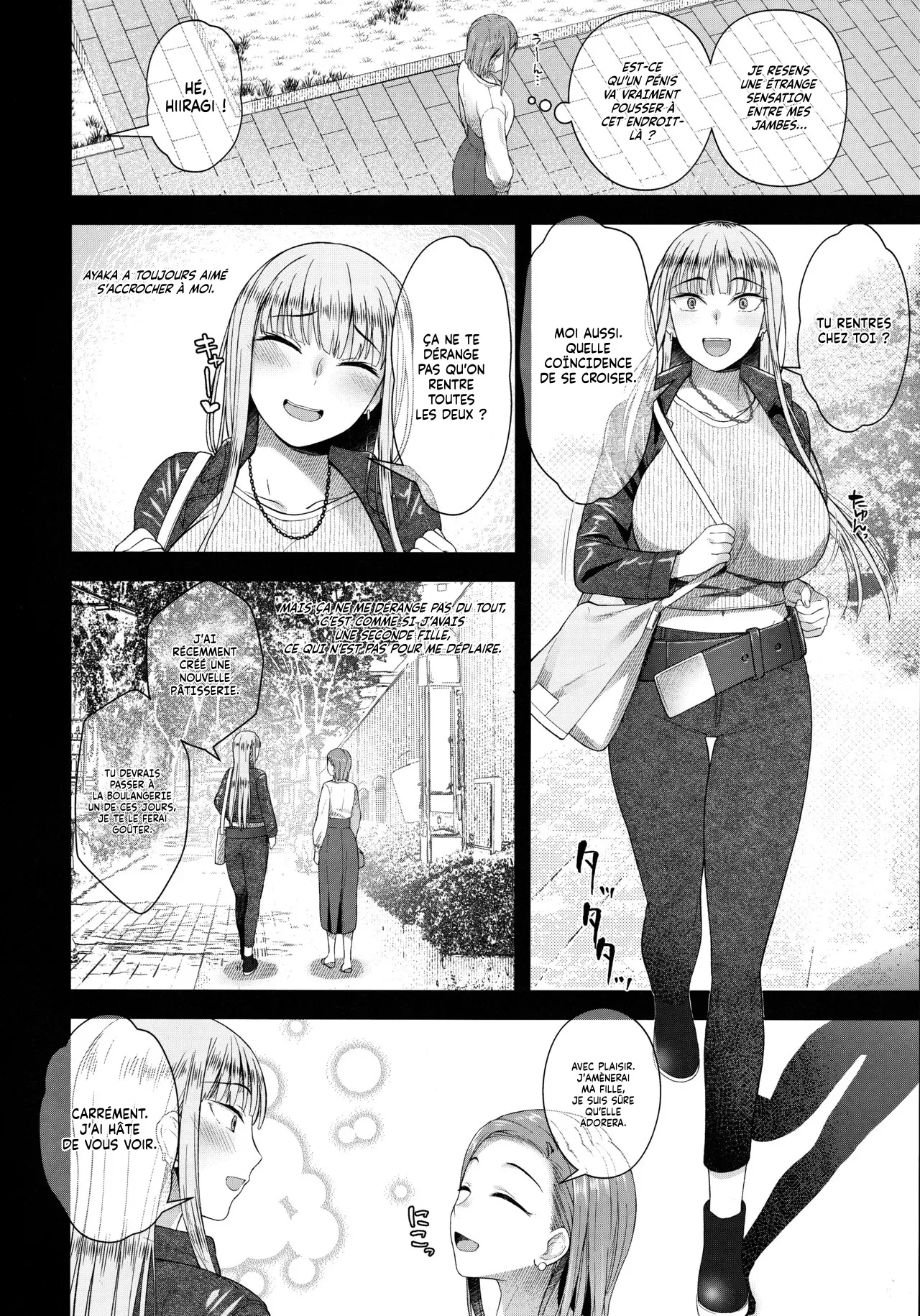 Hiiragi Haruko wa ○○○ o Hayashita | Une Mère au foyer en manque d'argent s'est fait pousser un Pénis page 5 full