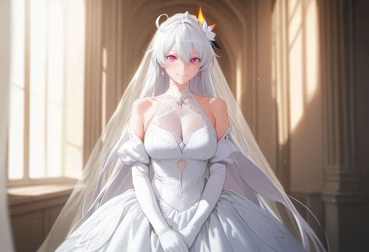 Kiana Kaslana Wedding Day page 1 full