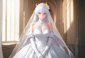 Kiana Kaslana Wedding Day cover
