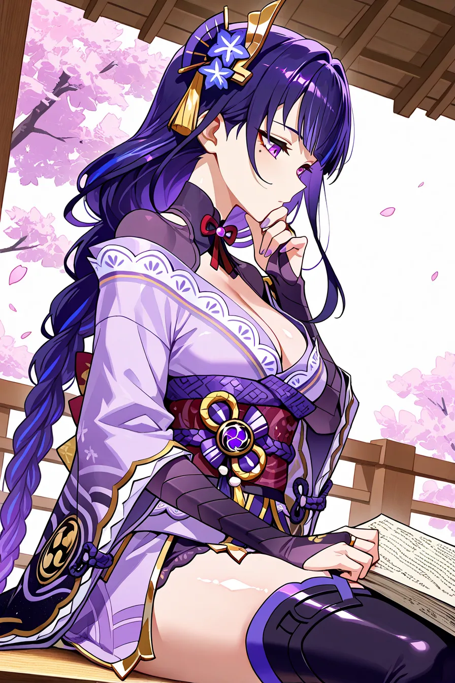 雷電将軍が豚に堕ちるまでの物語 【patreon】【Kris_S】 page 8 full