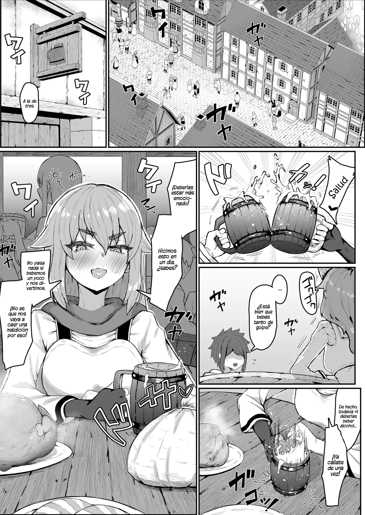 Elf no Haha to Haramu made + Afterstory｜Hasta Dejar Embarazada a mi Madre Elfa + Afterstory page 3 full