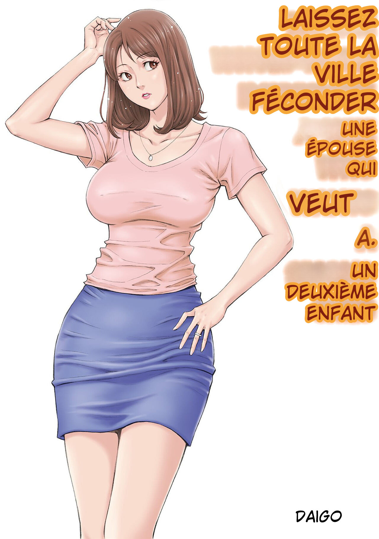 YOU LET THE WHOLE TOWN IMPREGNATE A WIFE WHO WANTS A SECOND CHILD - page 1 full