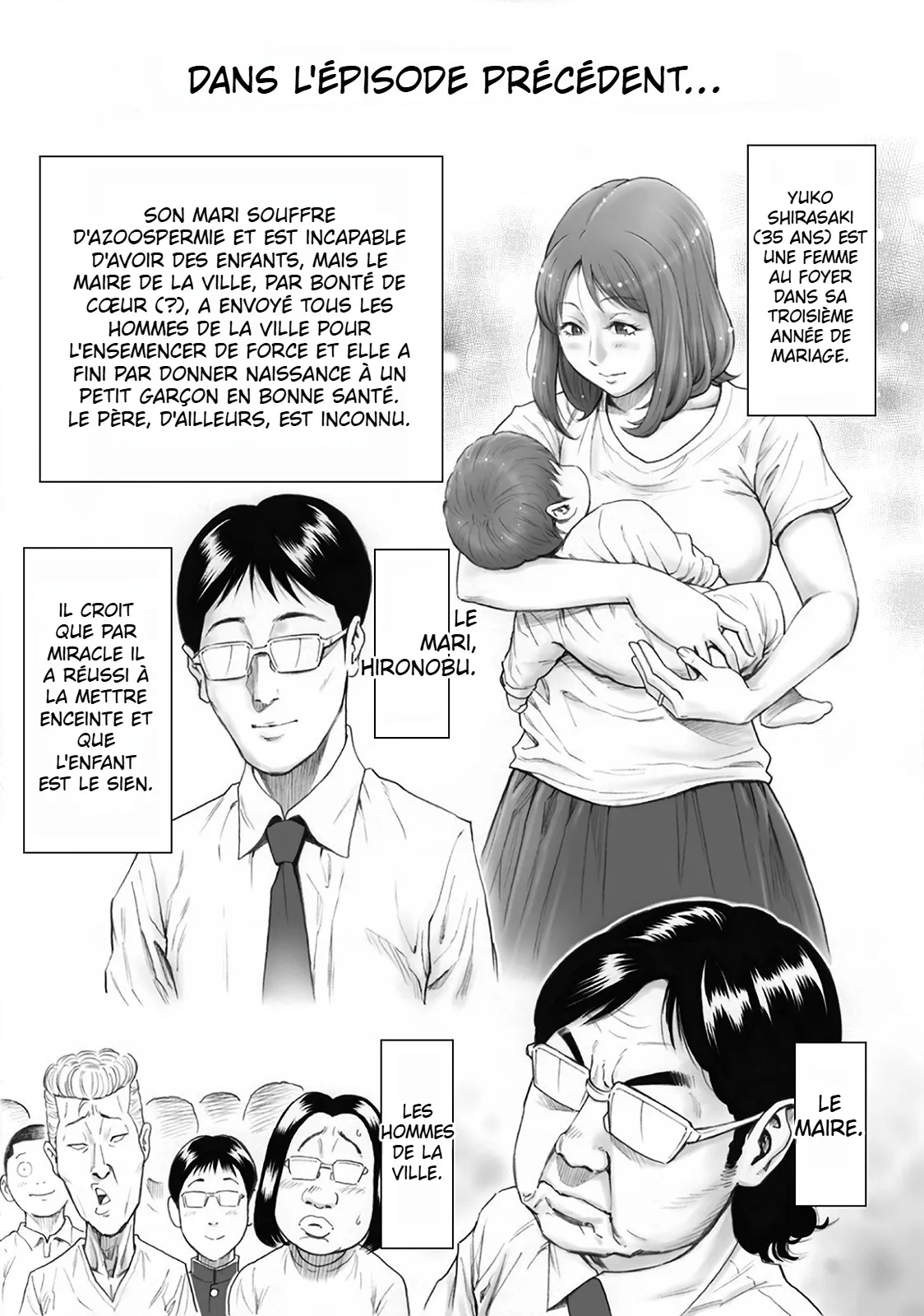 YOU LET THE WHOLE TOWN IMPREGNATE A WIFE WHO WANTS A SECOND CHILD - page 2 full
