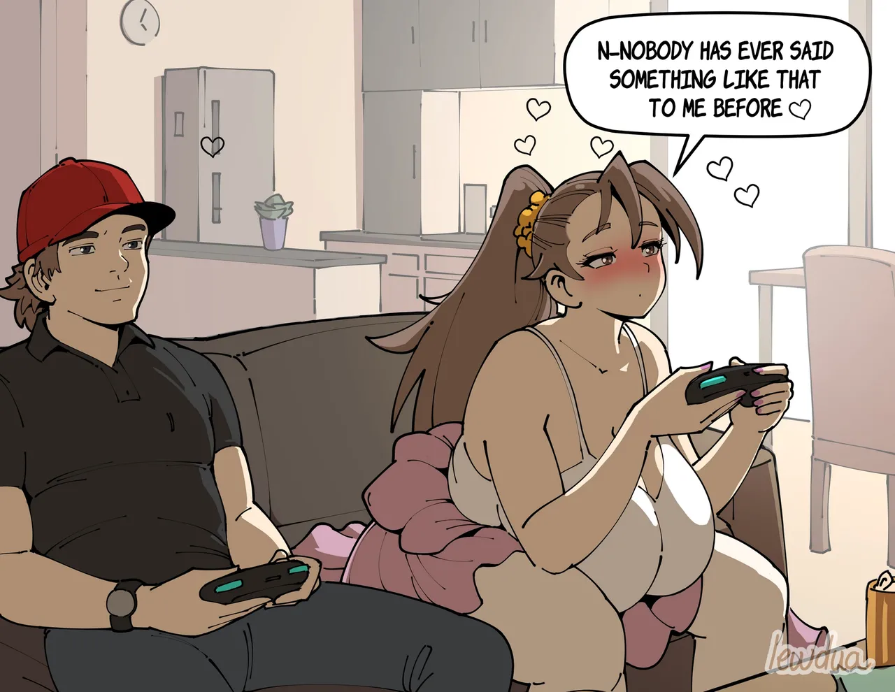 David and Natasha Flirting page 3 full