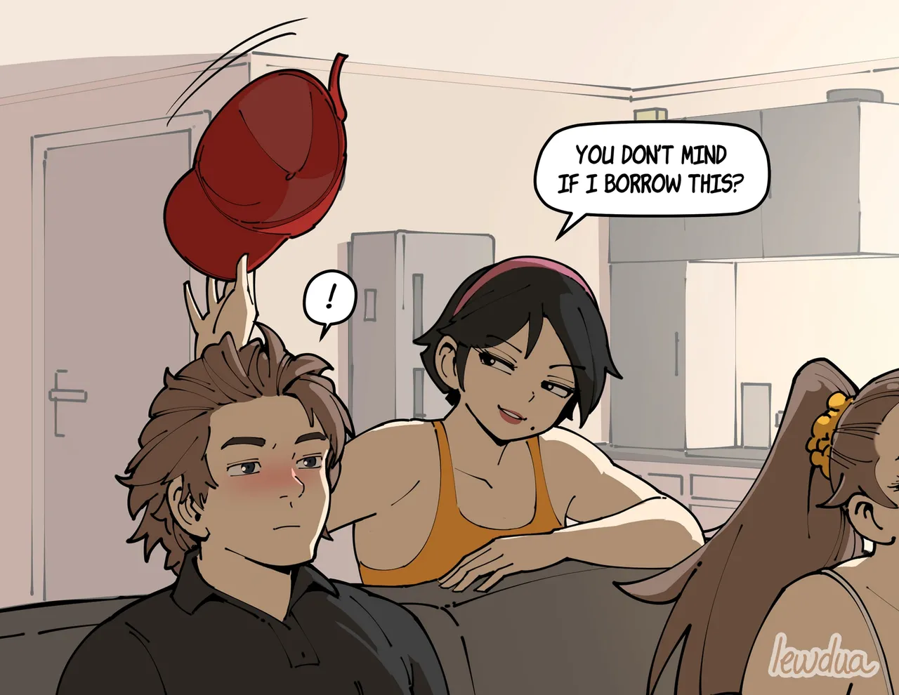 David and Natasha Flirting page 9 full