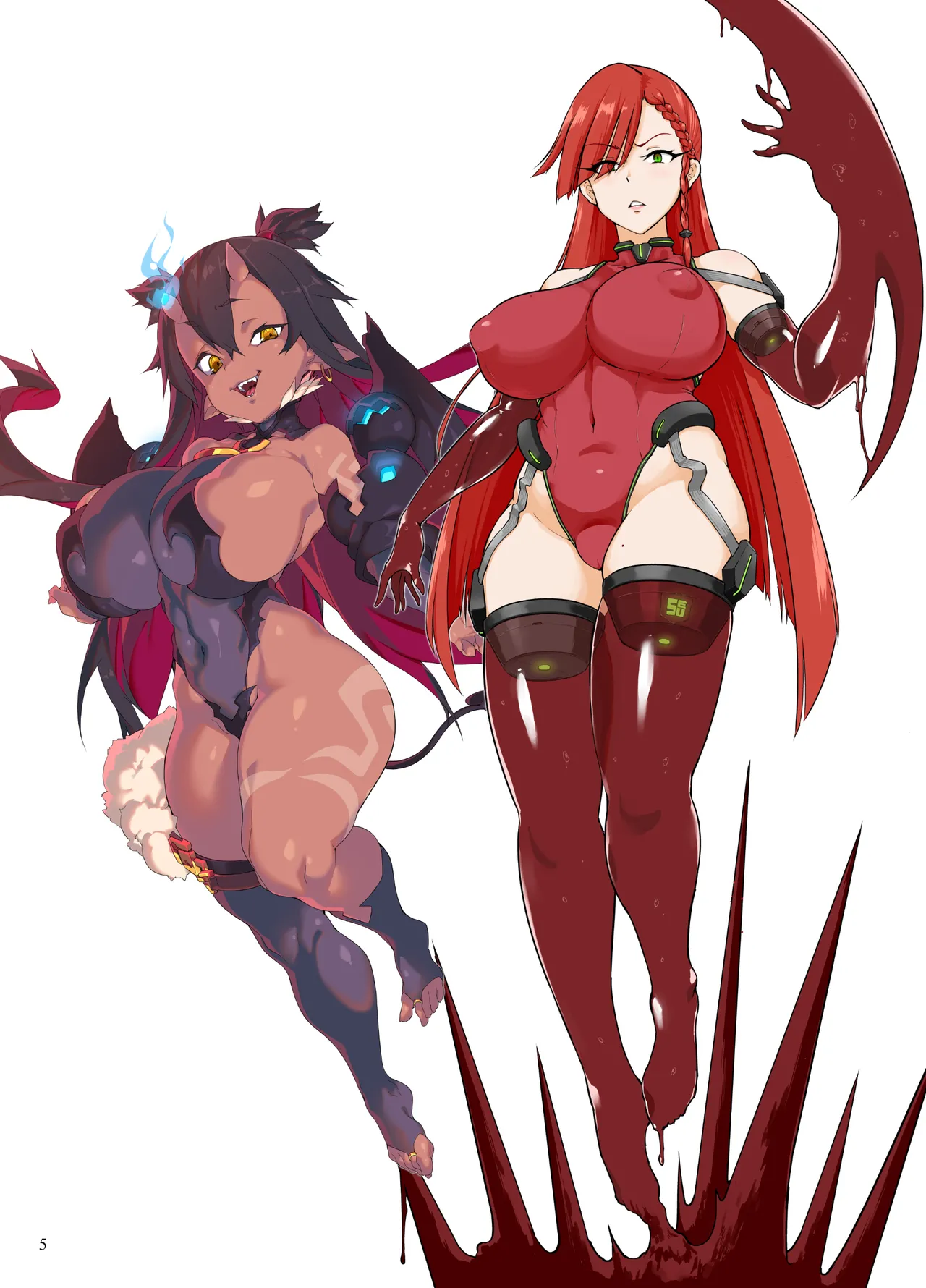 Inousha Shoujo Kesson Goudou II ―Reunion of the Heroes― page 5 full