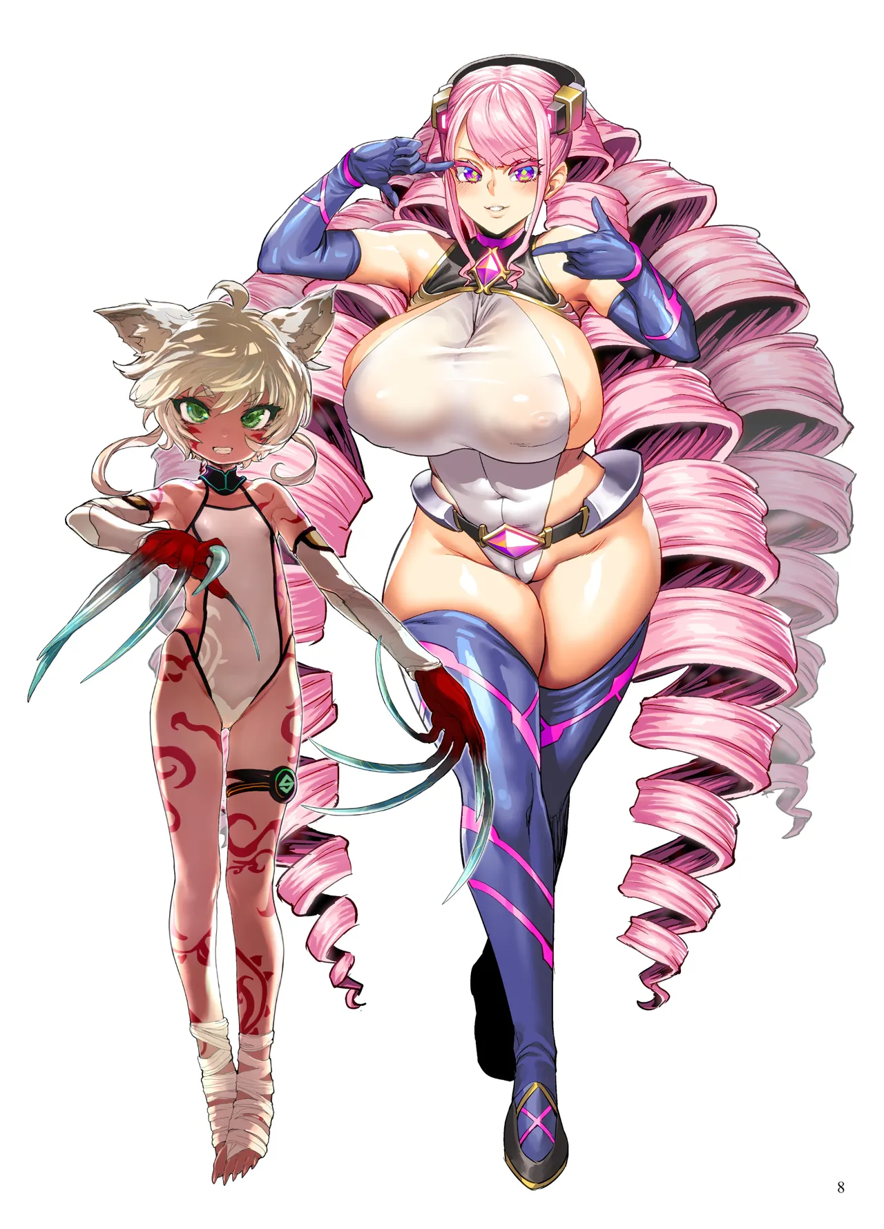 Inousha Shoujo Kesson Goudou II ―Reunion of the Heroes― page 8 full