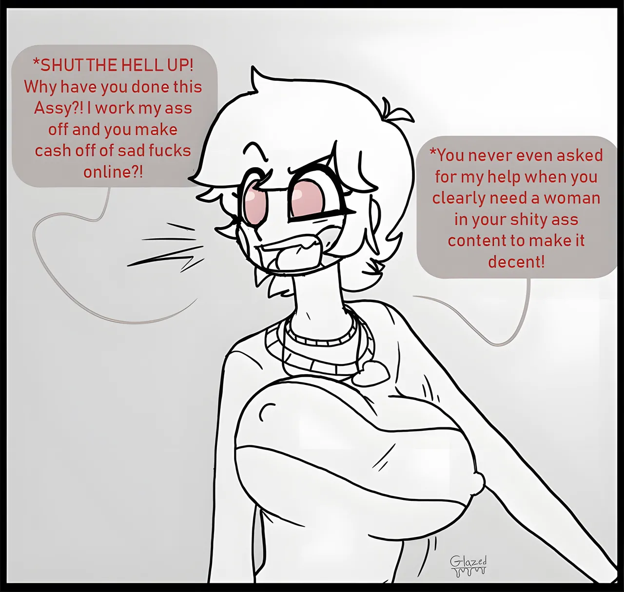 Asriel and Chara home alone page 10 full