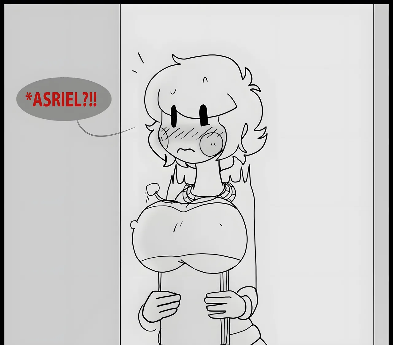 Asriel and Chara home alone page 5 full