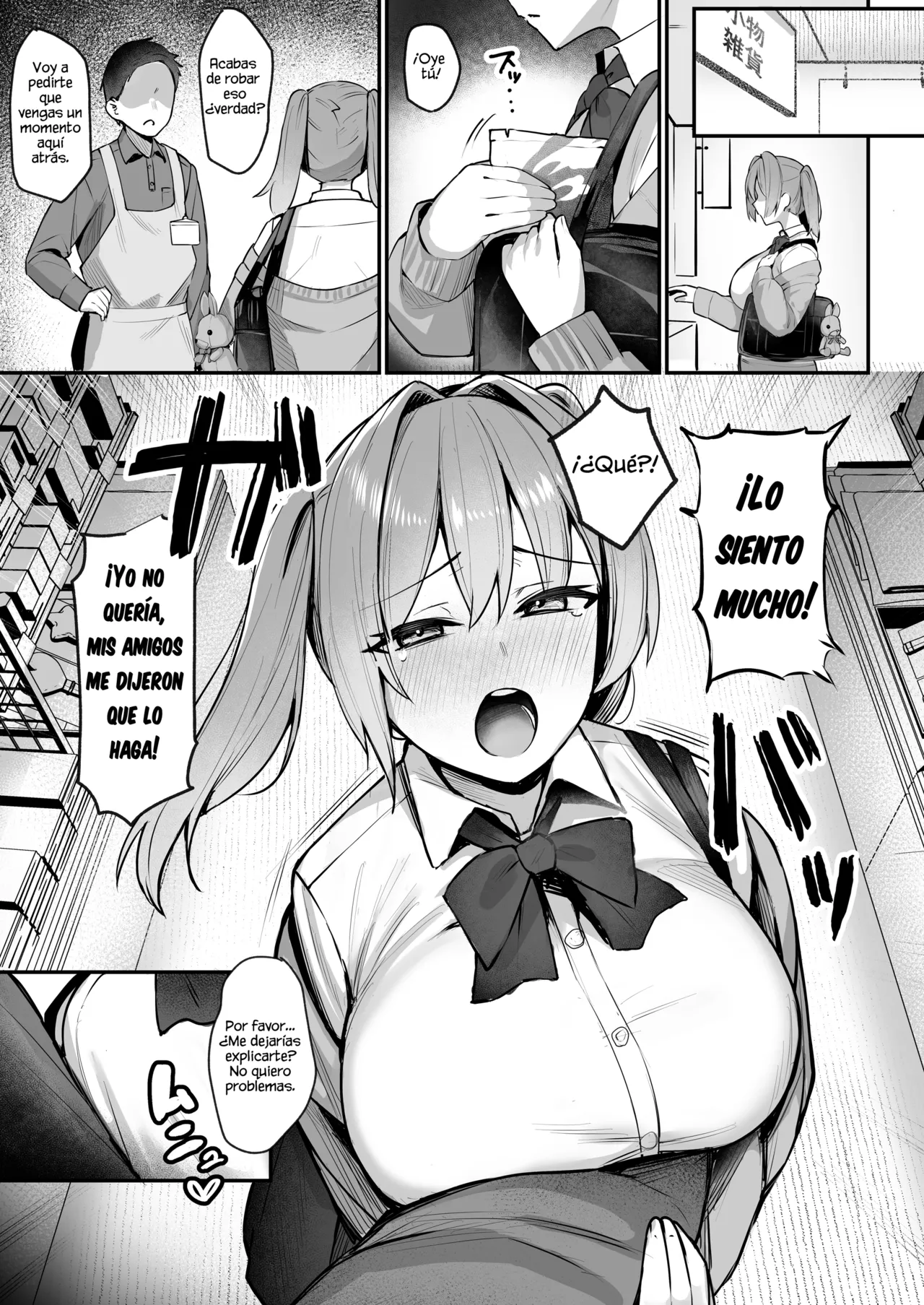 Namaiki JK Otona o Namete "Wakarase" rareru. | Una Colegiala Insolente que Subestima a los Adultos Recibe una Lección page 2 full