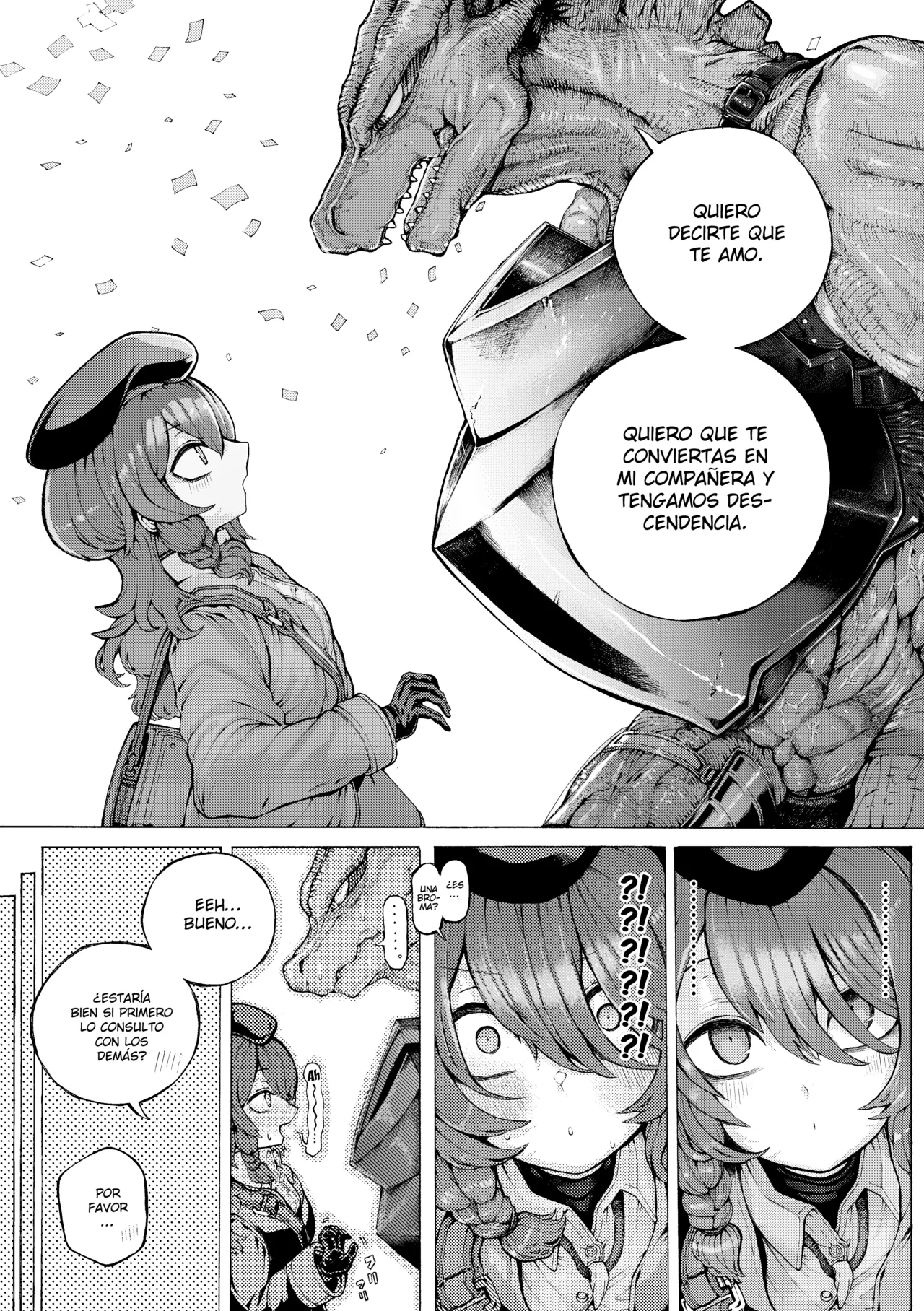 Party Member no Ryuujinzoku kara Haramase Kyuukon Sareta kedo Manzara demo Nai page 6 full