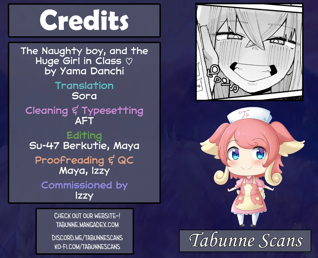 Yancha-kun to Kurasu no Dekai Onnanoko ♡ | The Naughty boy, and the Huge Girl in Class ♡ page 8 full