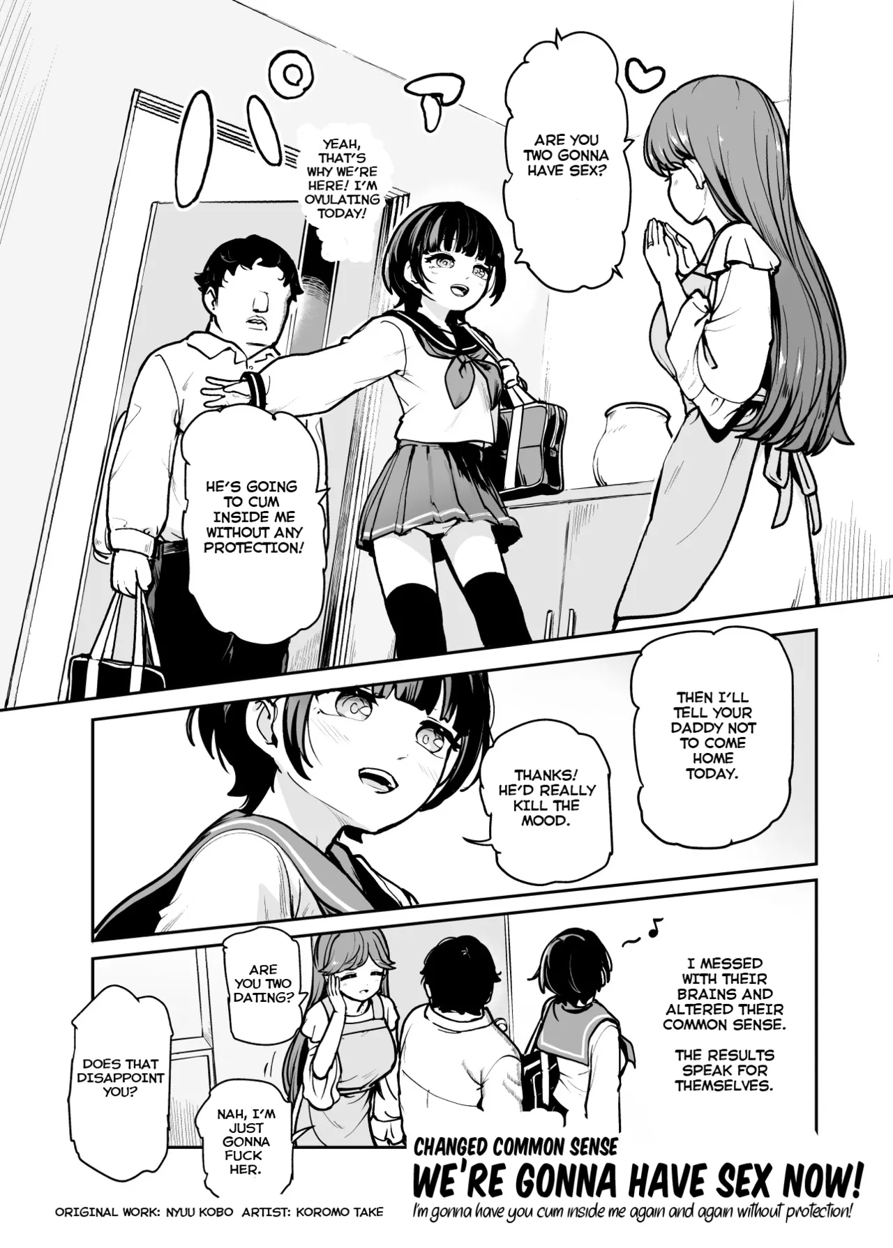 Joushiki Kaihen♪ Ima kara Sex suru no! EX Hiinashi de Gangan Nakadashi shite morau kara | Changed Common Sense ♪ We’re Gonna Have Sex Now! EX page 5 full