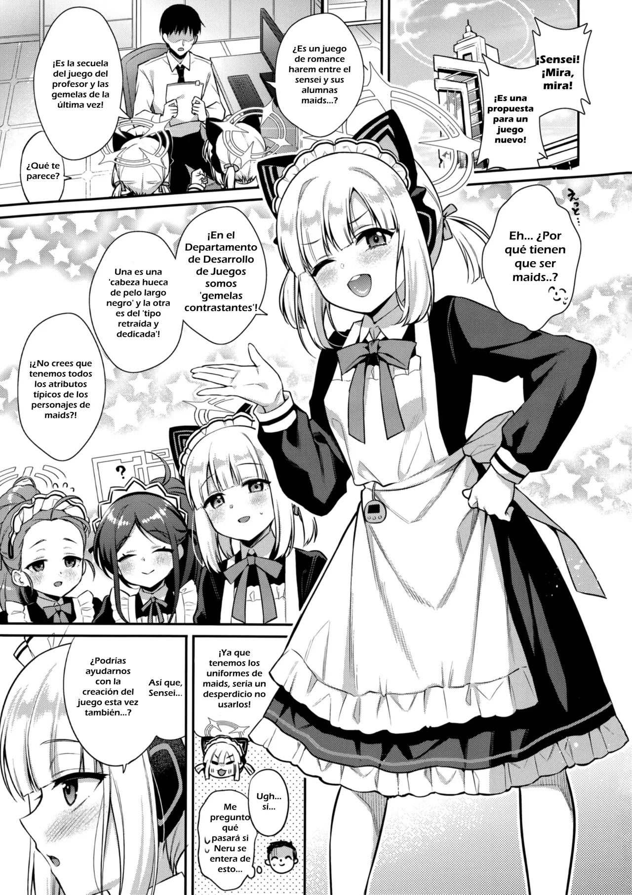 Sensei Kouryaku Game Maid Harem Hen | Estrategia para conquistar al sensei: El arco del harem de maids page 2 full