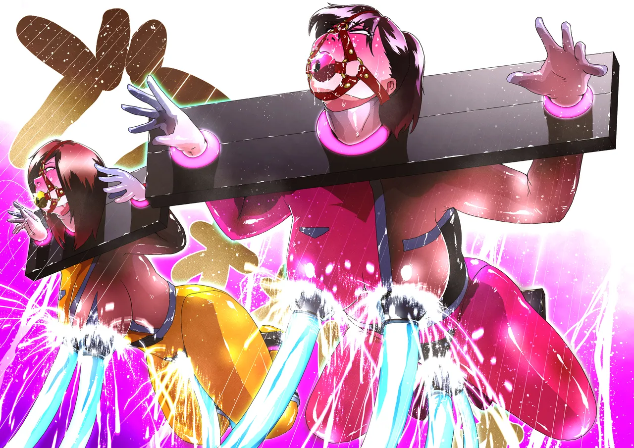 デカレンヒロイン拘束！エネルギー吸引！大昇天！ page 4 full