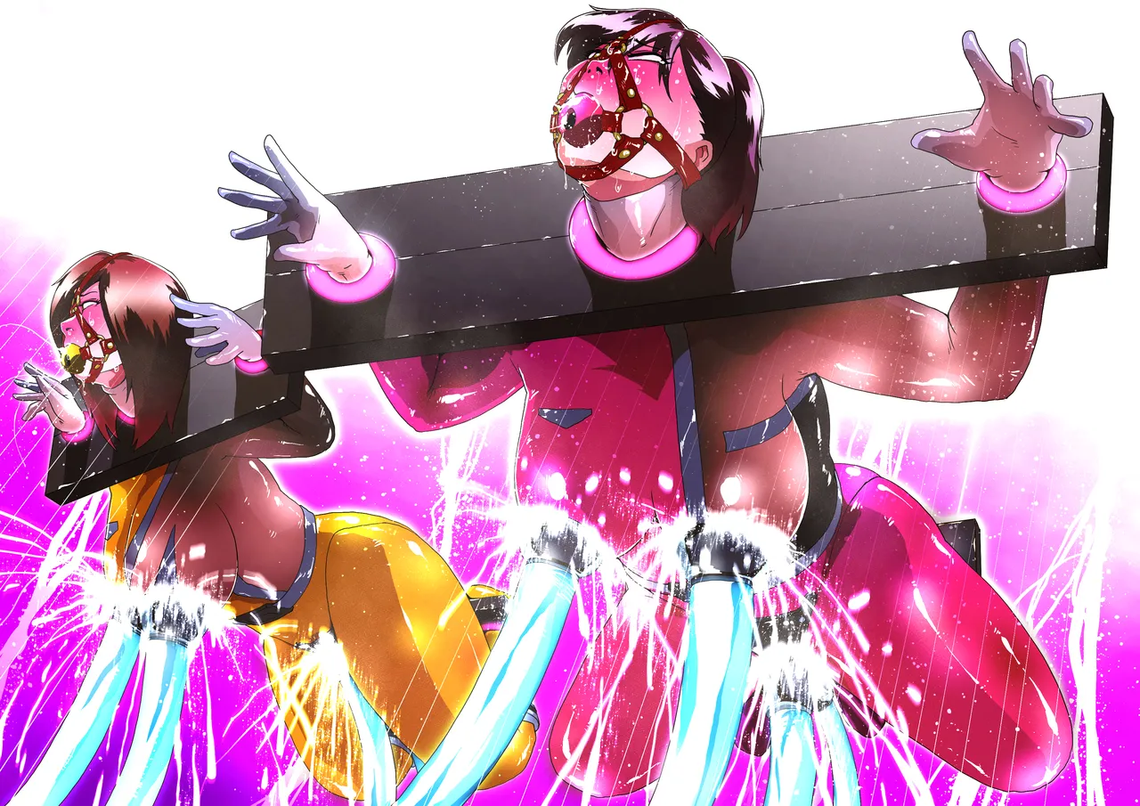 デカレンヒロイン拘束！エネルギー吸引！大昇天！ page 6 full