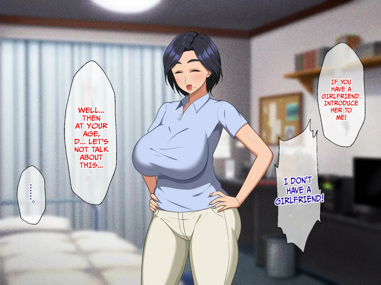 A story about a mother who succumbs to her son's power and becomes his wife. page 10 full