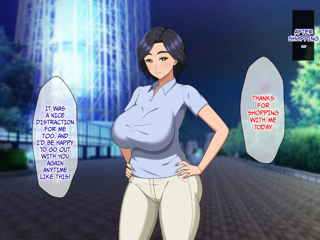 A story about a mother who succumbs to her son's power and becomes his wife. page 6 full