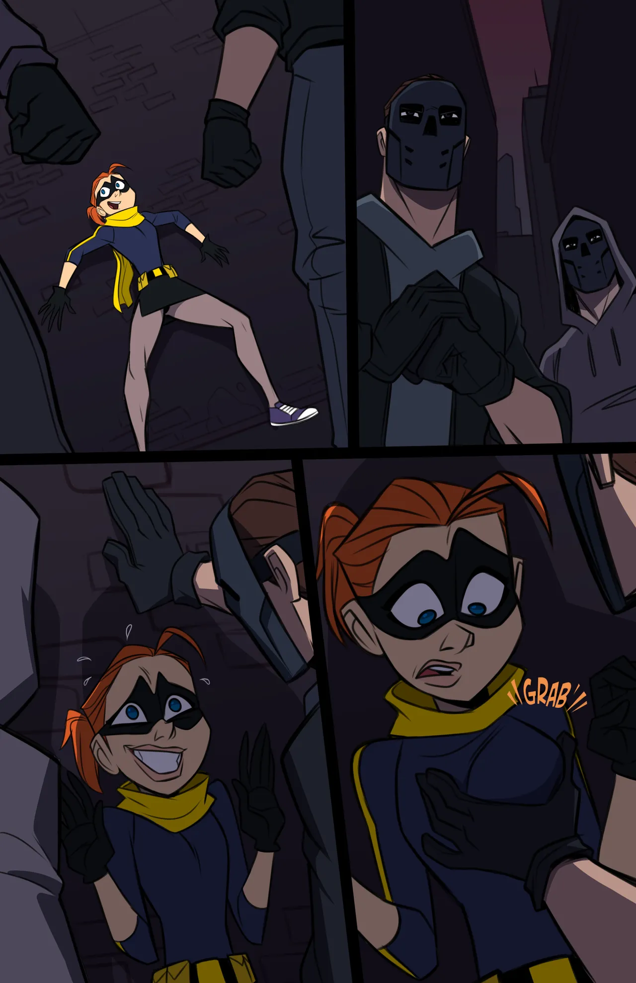 Dc Comics - Year One Batgirl page 1 full