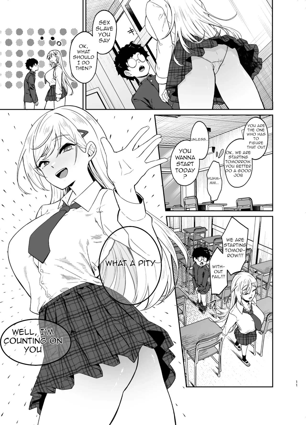 Gal ga Boku no Dorei ni naru Hanashi | A Story of How a Gyaru Became My Sex Slave page 10 full