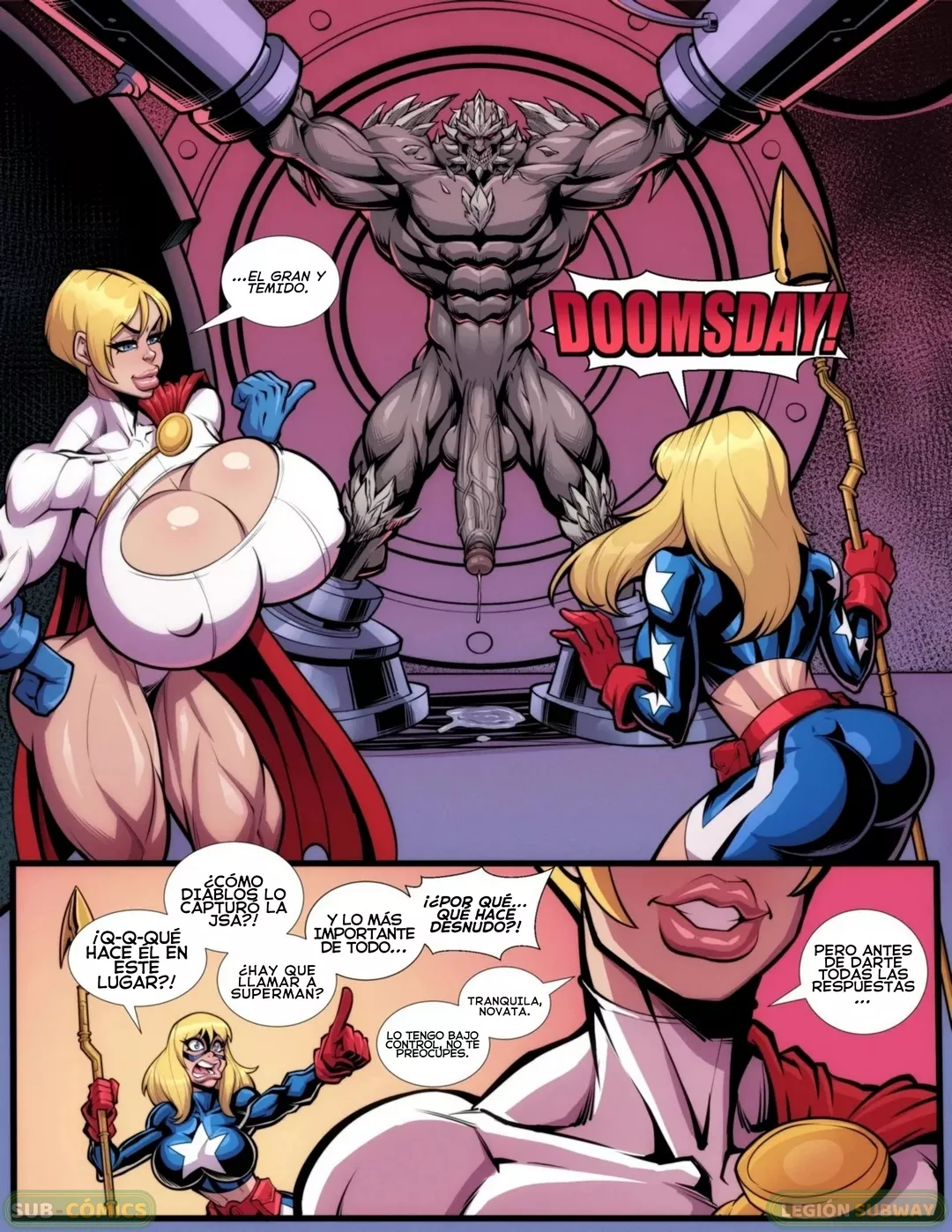 Power Girl: Thank God it is Doomsday page 3 full