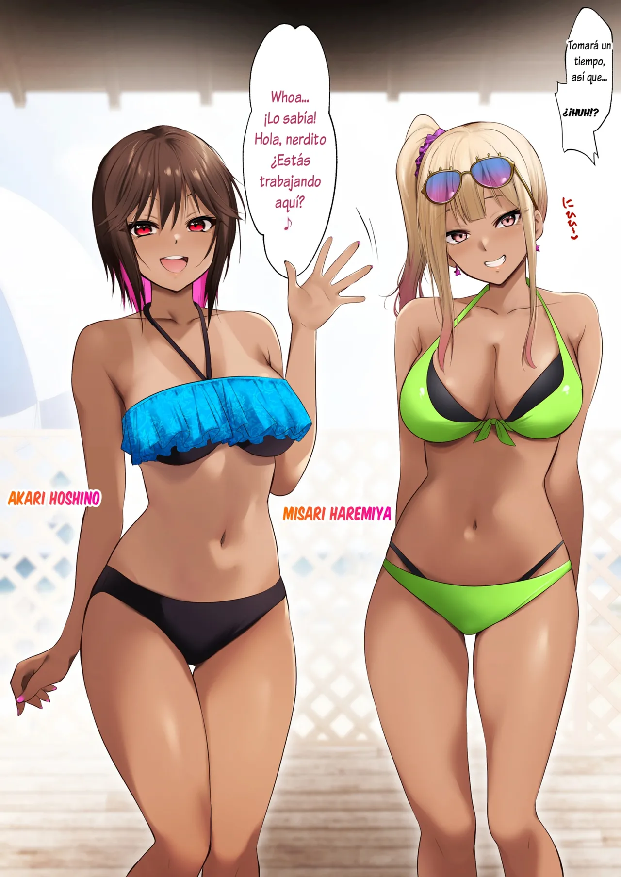 Umi no Ie de Baito shitetara Kuro Gyaru Doukyuusei ni Gyaku Nan sarete Asedaku Doutei Sotsugyou shita Natsu no Hi | El verano en que perdí mi virginidad con dos gals oscuras page 3 full