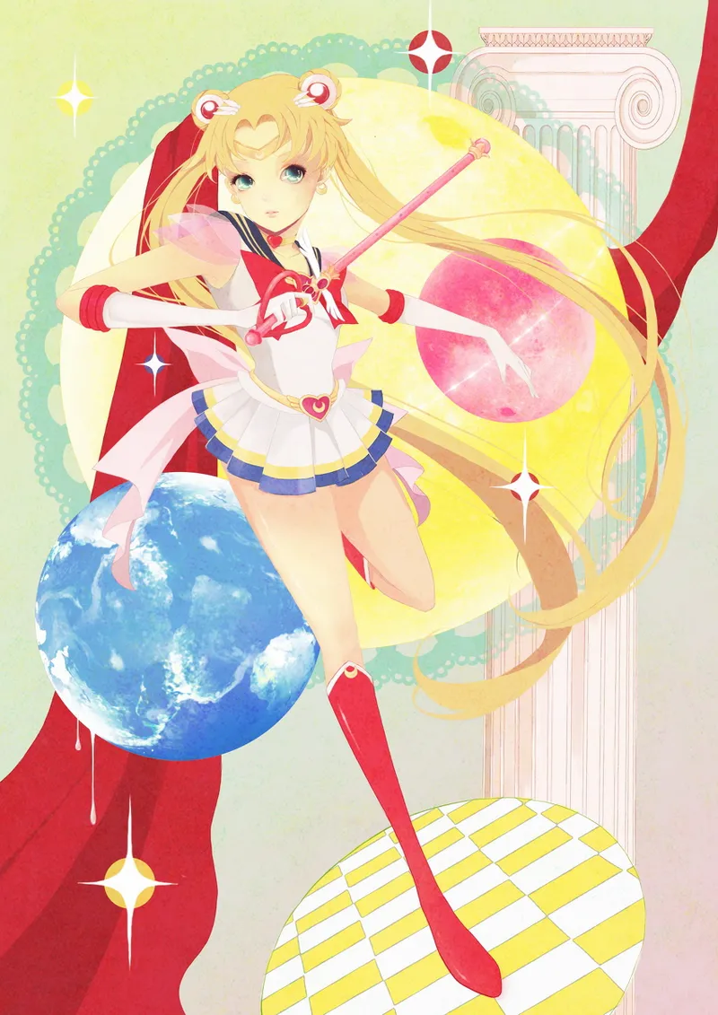 sailor moon art compilation page 5 full