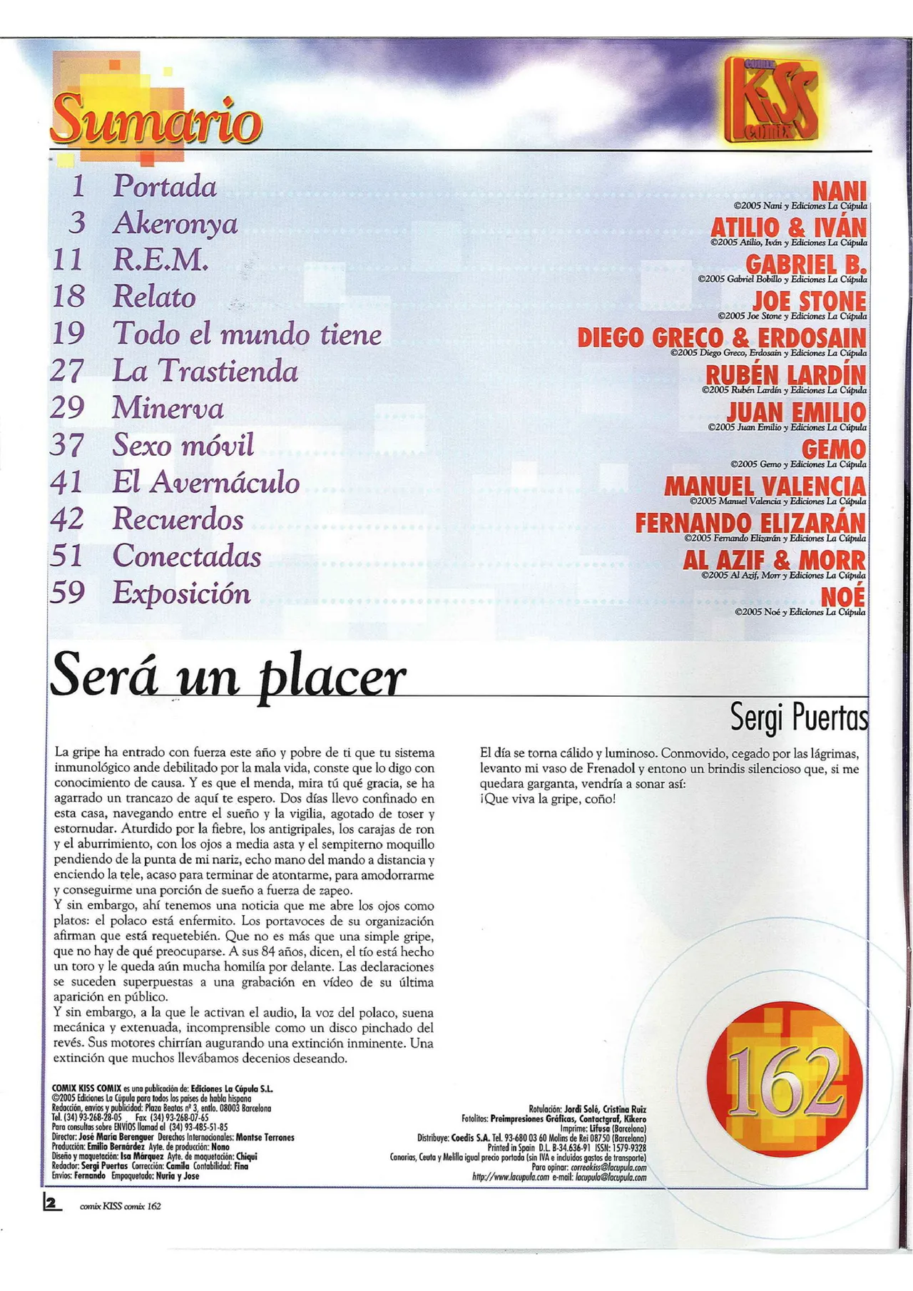 Kiss Comix #162 page 2 full