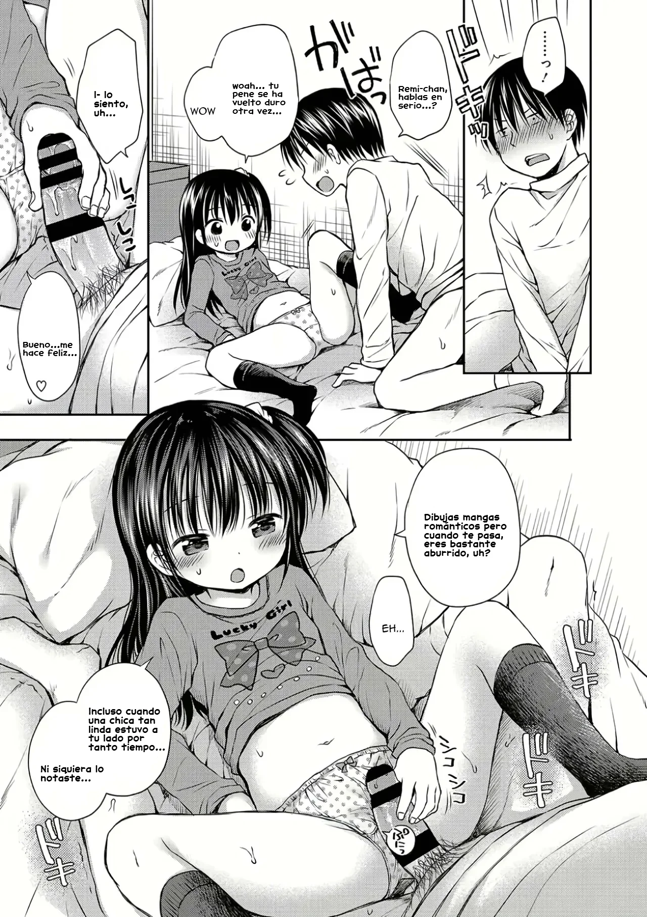 Otona no Shoujo Manga｜Mi Prima Pervertida page 9 full