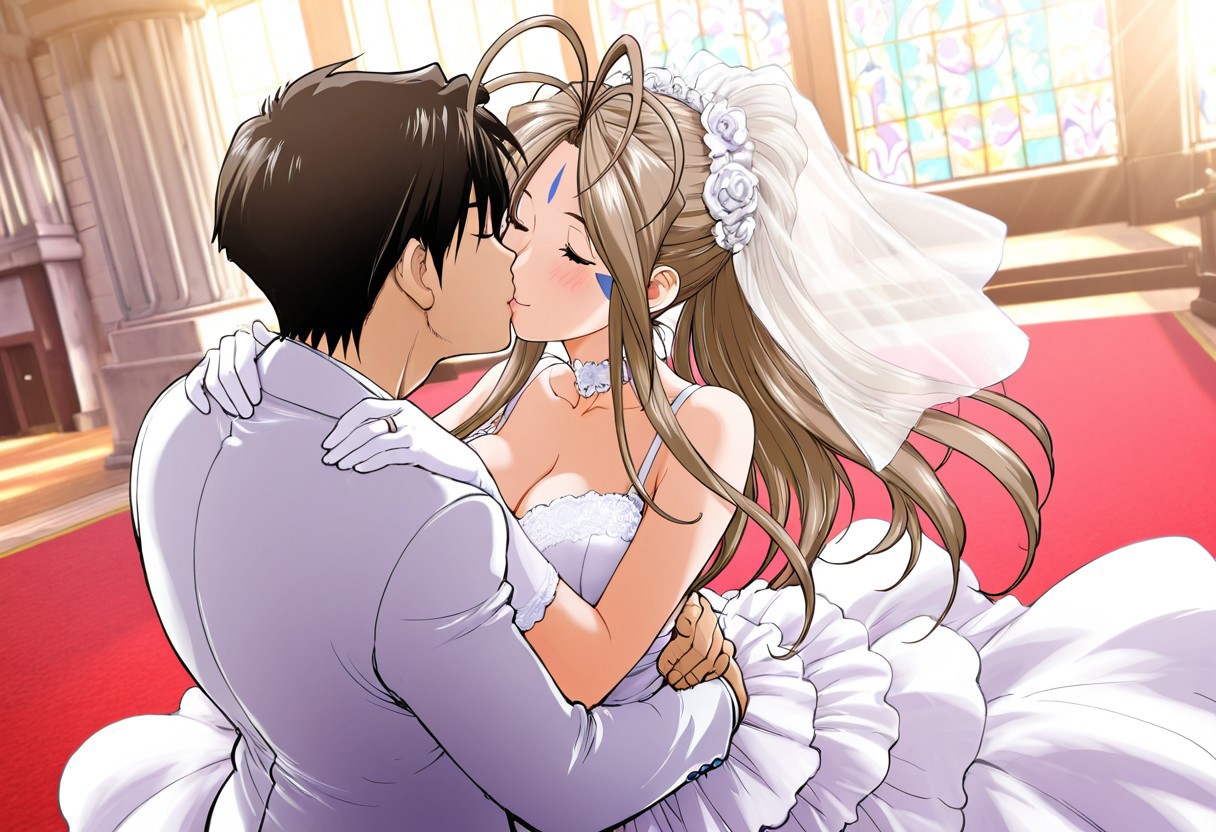 Belldandy's First Night as Keiichi's wife page 2 full