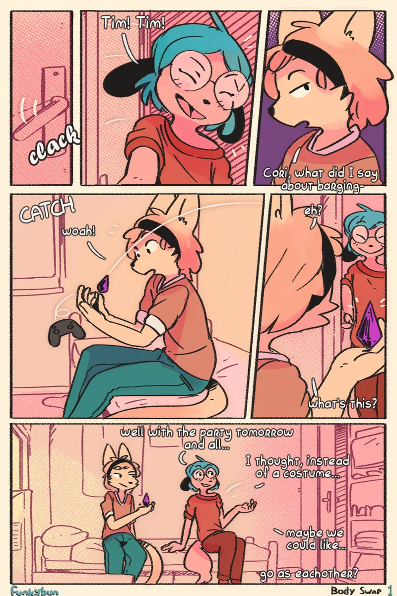 Body Swap page 1 full