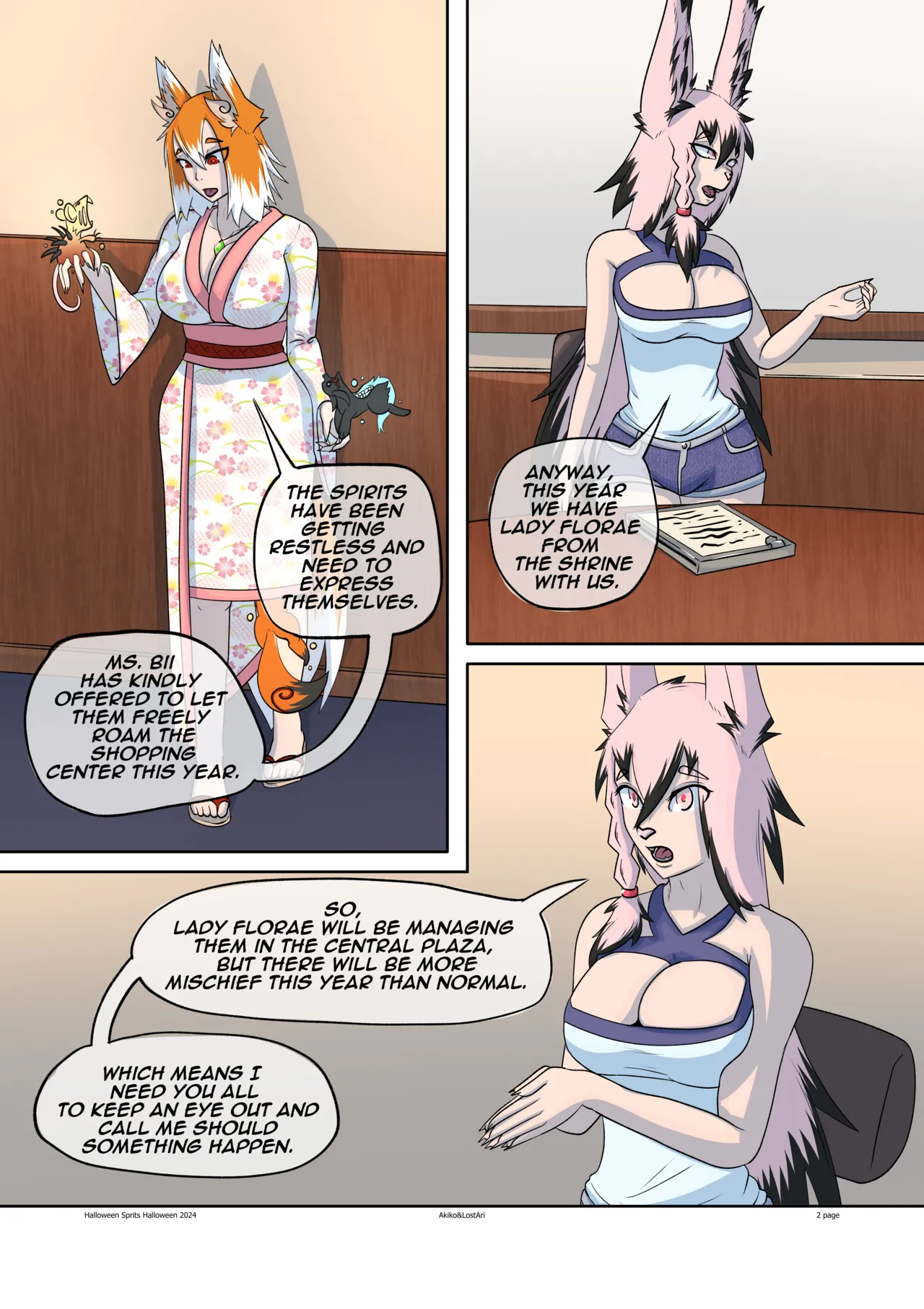 Halloween Sprits 2025 page 2 full